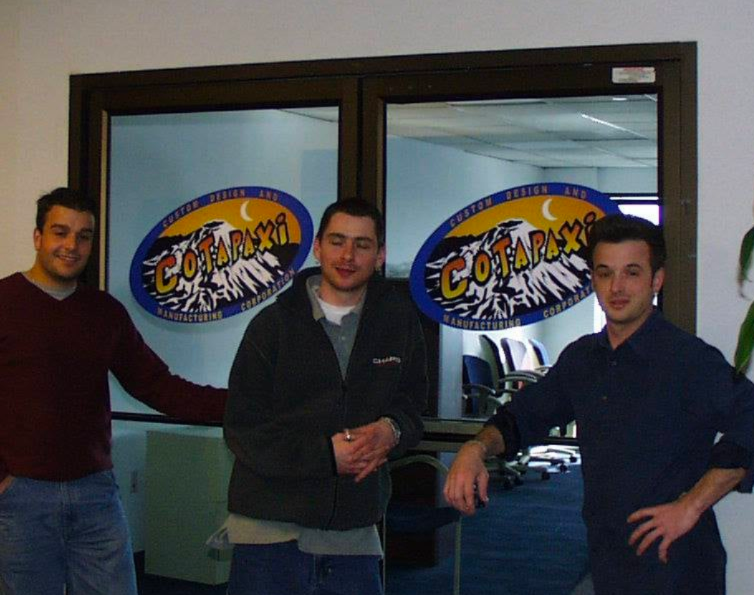 Founders working together — the early days of Cotapaxi