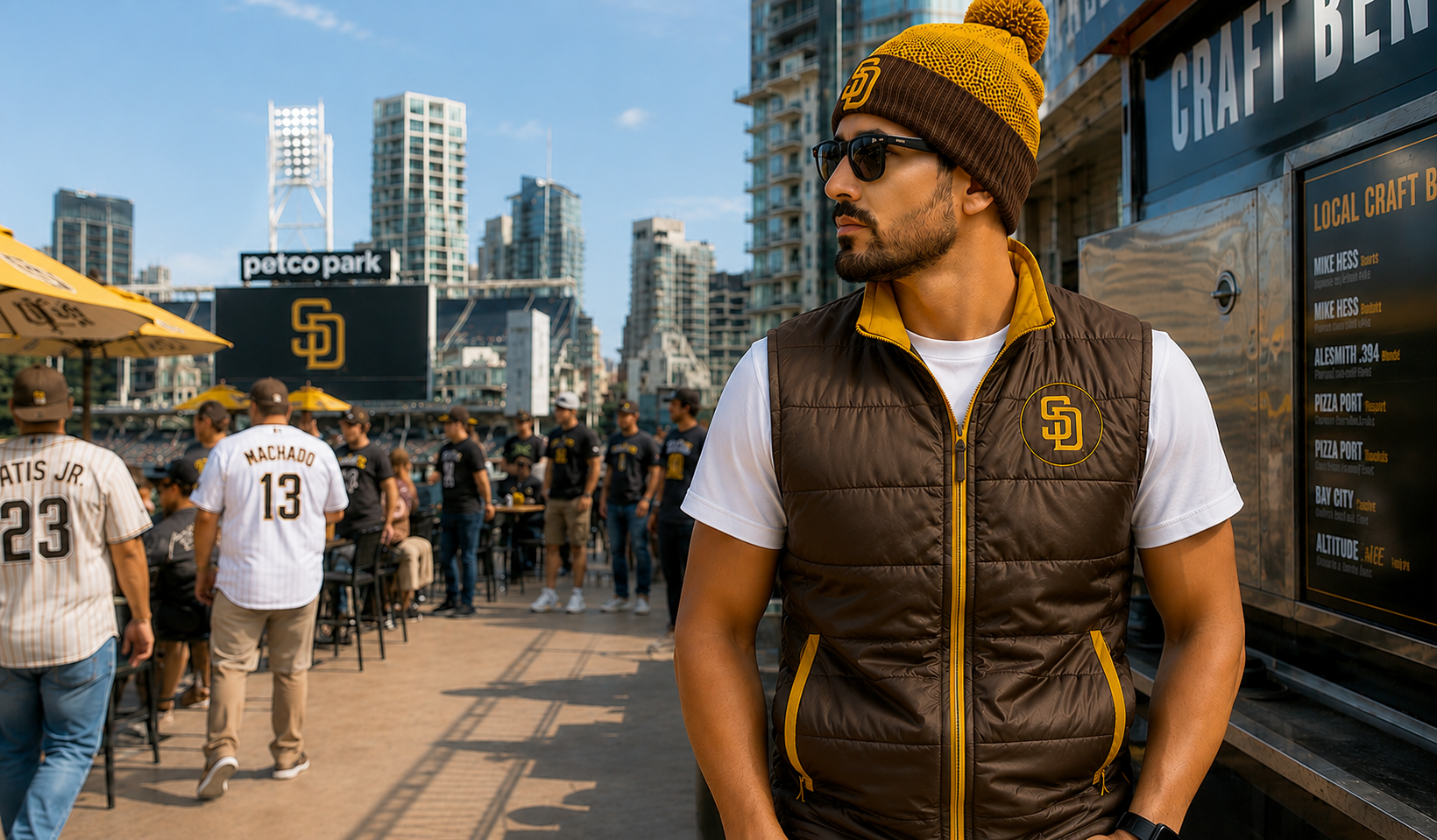 San Diego Padres fan merchandise project